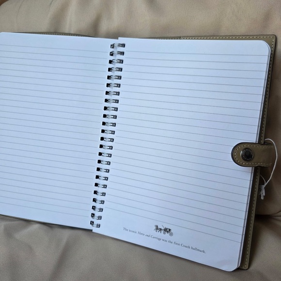 Coach Lemon Notebook Cover + insert - Picture 7 of 11